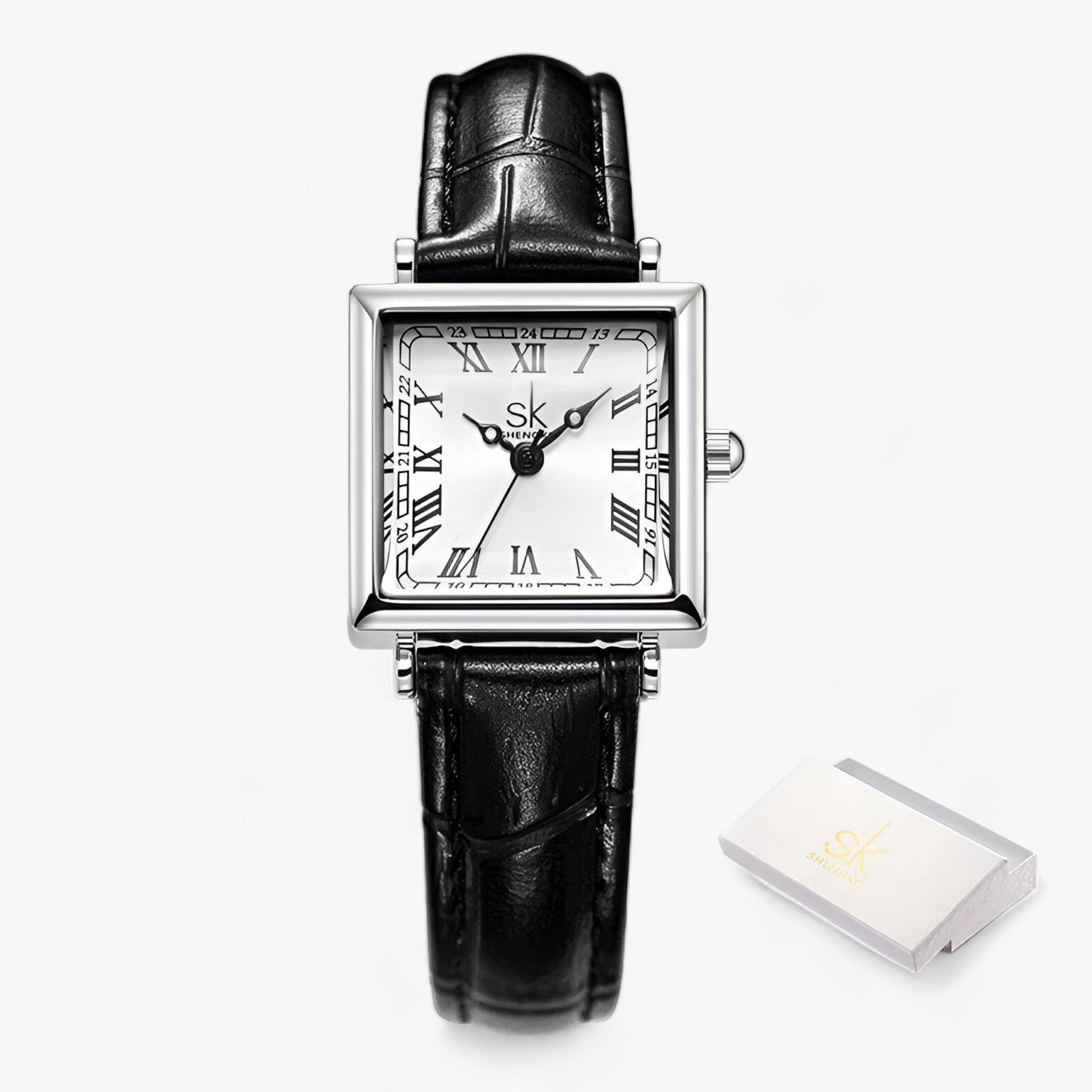 Quadrat Damen Uhr - Erlesen und elegant für besondere Anlässe