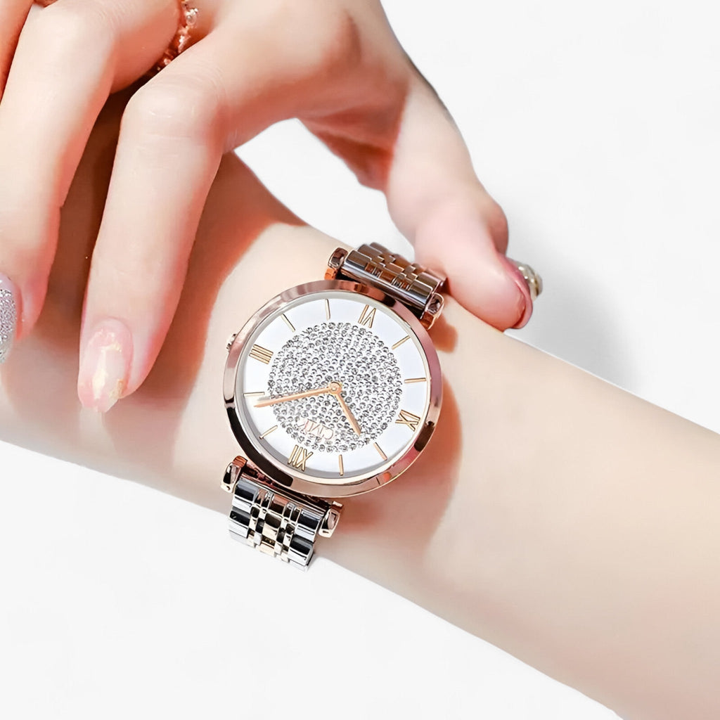 Luxus Edelstahl Uhr - Elegant und Zeitlos für Damen