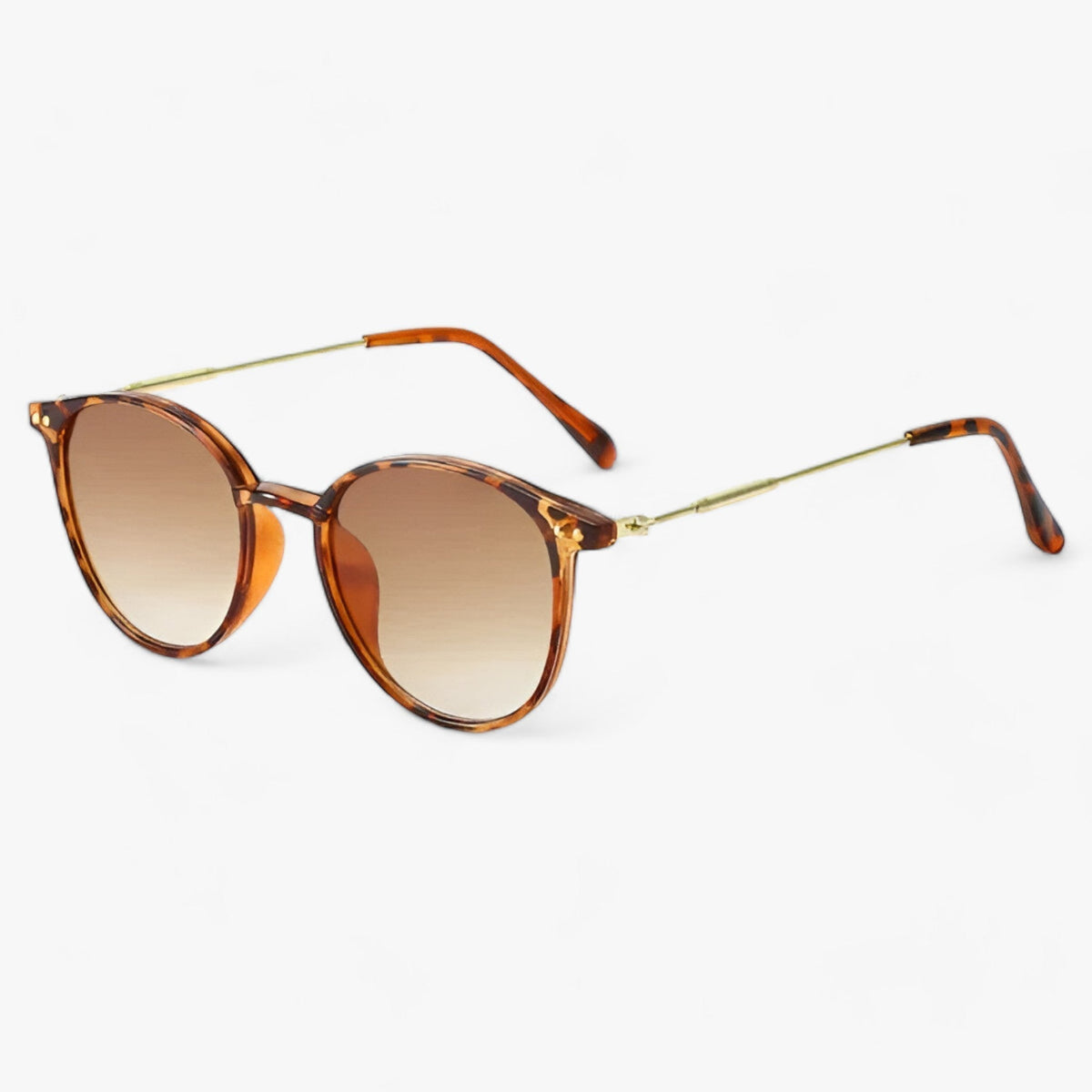 Luxus-Sonnenbrille - Klassischer runder Rahmen für Augenschutz