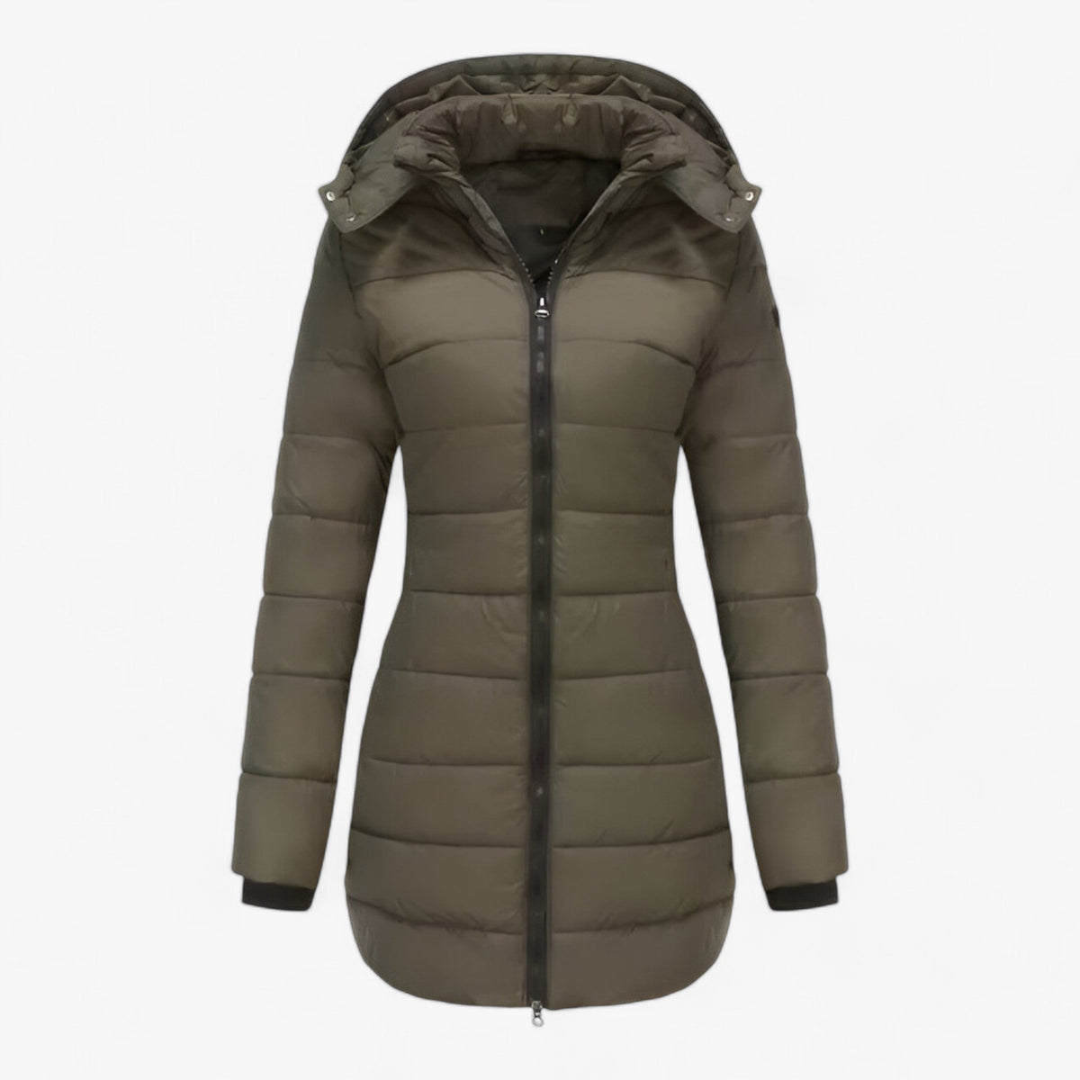 Lange Parka mit Kapuze - Extrem warme Winterjacke