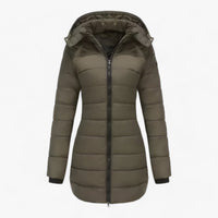 Lange Parka mit Kapuze - Extrem warme Winterjacke