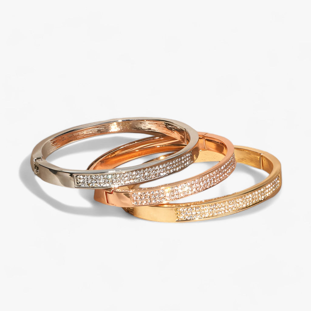 Kristall-Manschettenarmband - Elegantes und zeitloses Accessoire