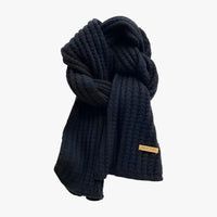 Gestrickter thermischer Winter-Schal - Ultimative Kälteschutz