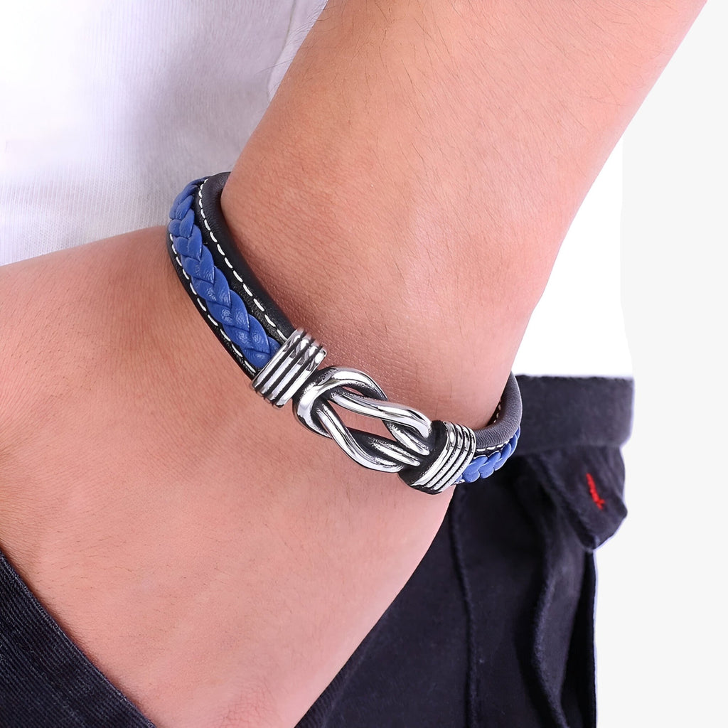 Echtes Lederarmband - Vereint Raffinesse und Robustheit