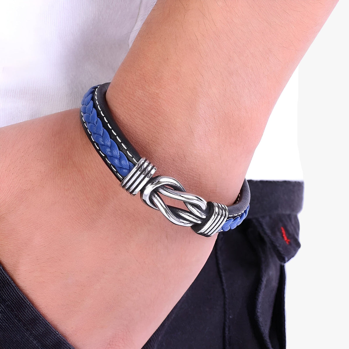 Echtes Lederarmband - Vereint Raffinesse und Robustheit