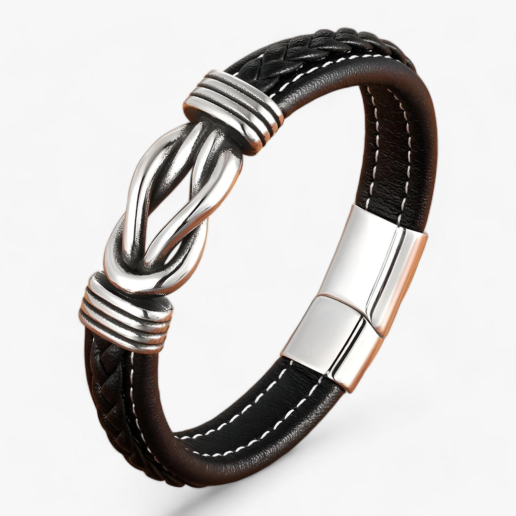 Echtes Lederarmband - Vereint Raffinesse und Robustheit