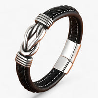 Echtes Lederarmband - Vereint Raffinesse und Robustheit