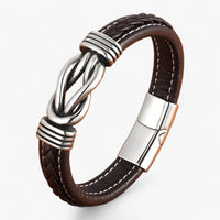 Echtes Lederarmband - Vereint Raffinesse und Robustheit