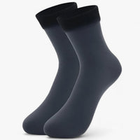 Socken aus samtiger Wolle - Ultimative Winterwärme