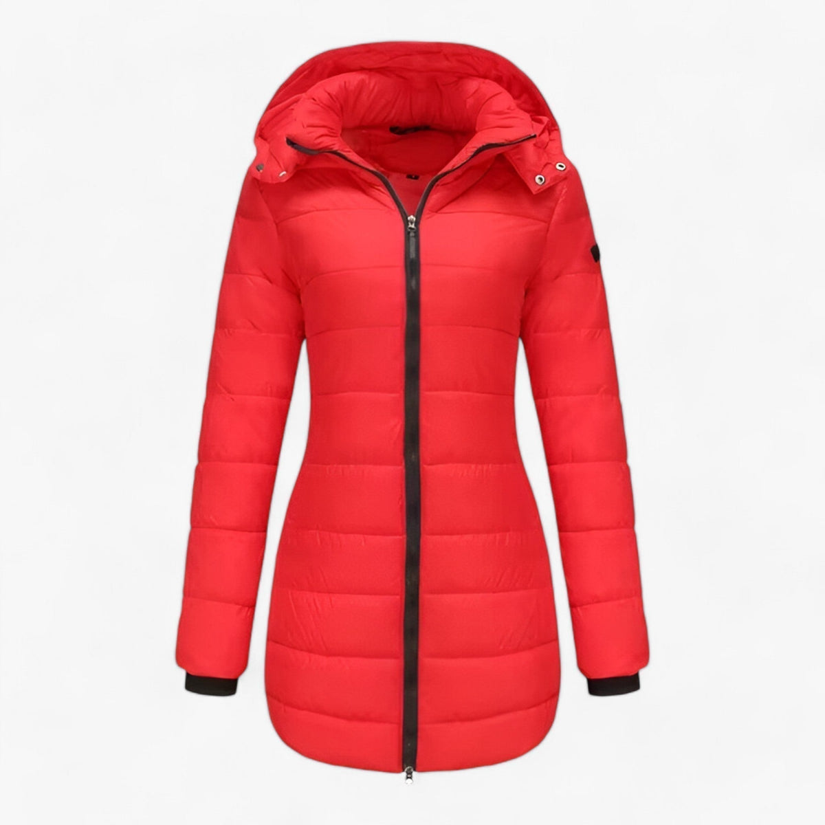 Lange Parka mit Kapuze - Extrem warme Winterjacke
