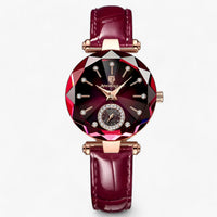 Damen Luxus Edelstahl Uhr - Klassische Eleganz und Haltbarkeit