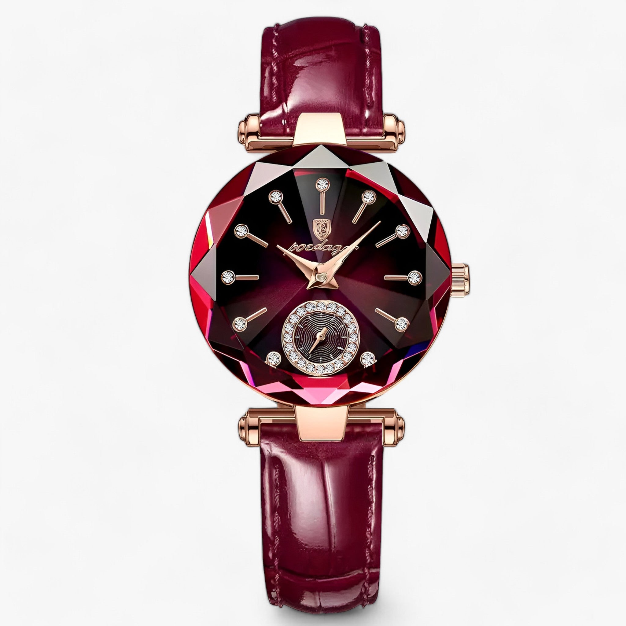 Damen Luxus Edelstahl Uhr - Klassische Eleganz und Haltbarkeit