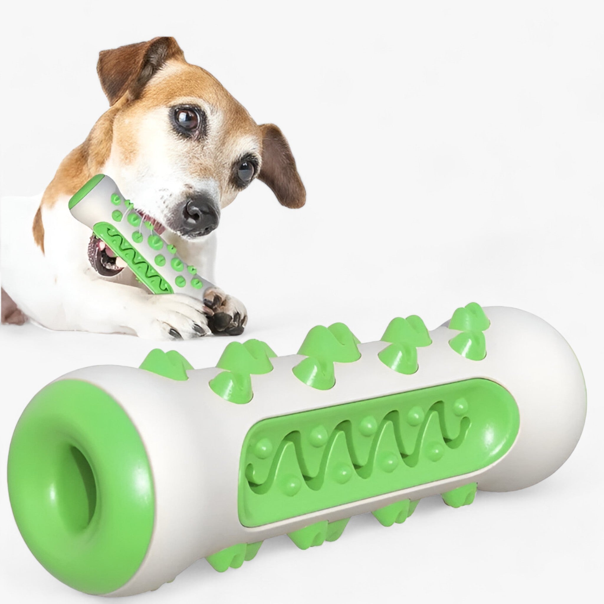Kauspielzeug aus Gummi - Reinigt die Zähne und unterhält Hunde