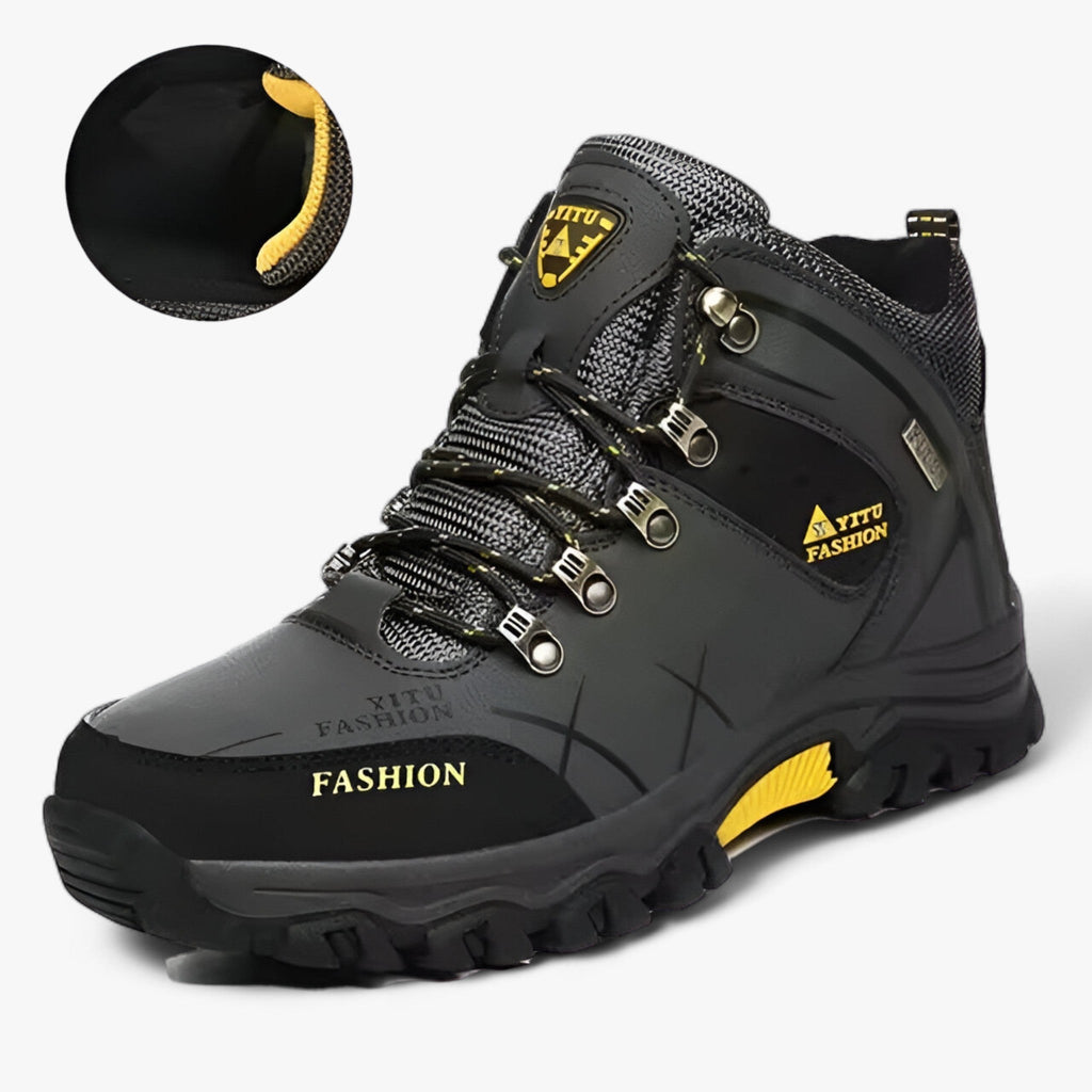Lederstiefel für Schnee - Wasserdicht und Ultra Warm für den Winter