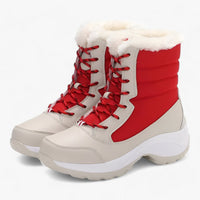 Stiefel aus Kunstfell - Wasserdichter und Wärme spendender Winter-Support