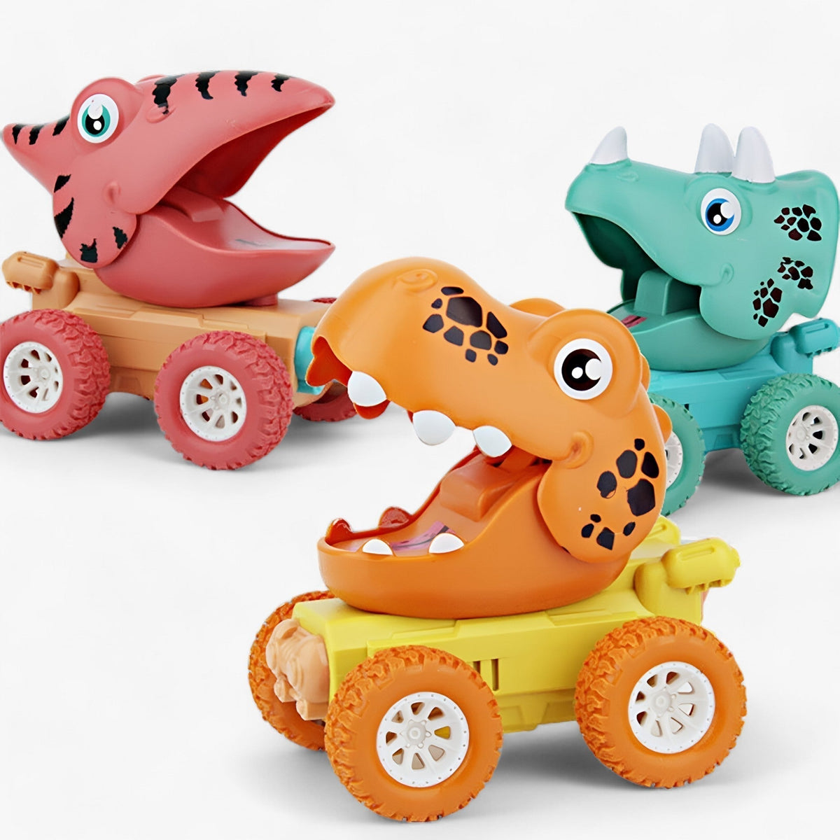 Monstertruck - Erlebe Aufregende Dinosaurier-Rennen