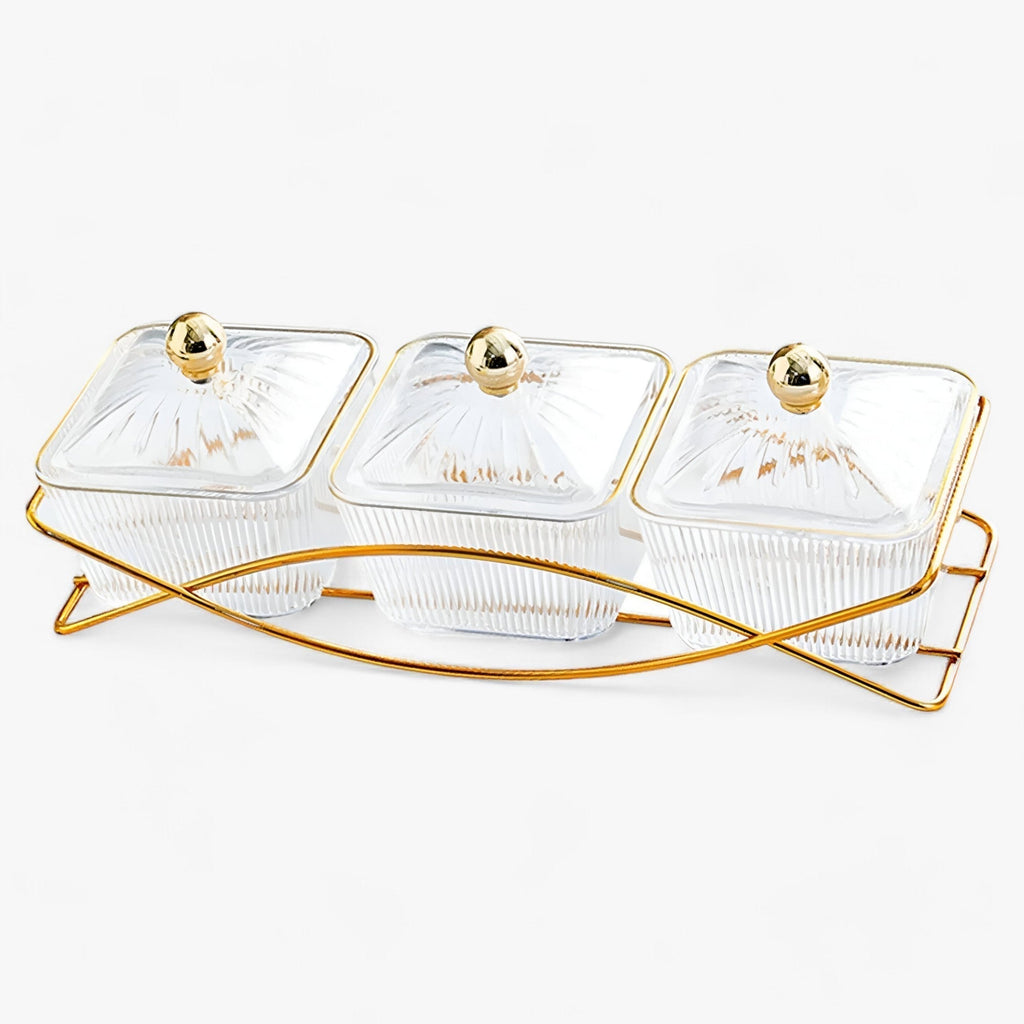 Dessertteller mit Deckel - Stilvolle Aufbewahrung für Desserts und Snacks