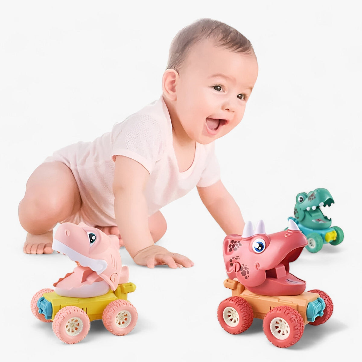 Monstertruck - Erlebe Aufregende Dinosaurier-Rennen