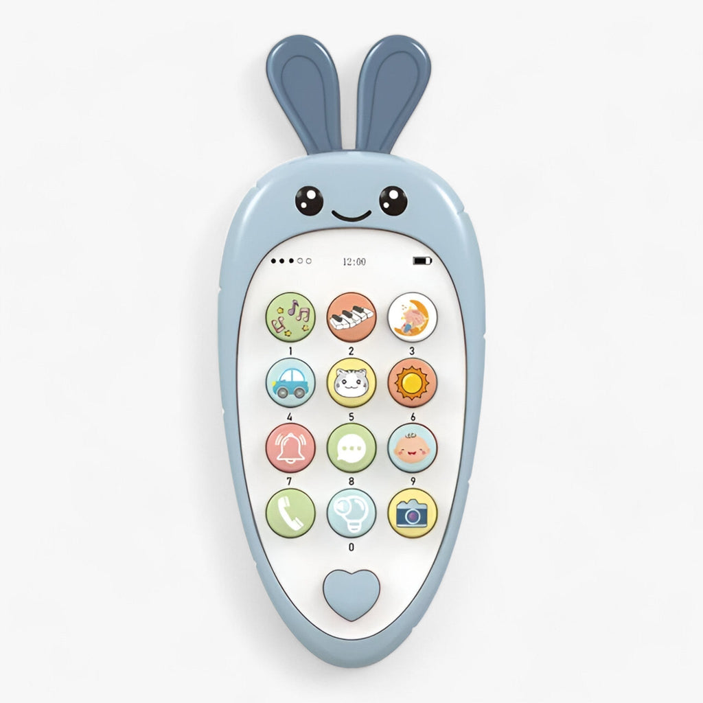 Baby-Spielzeugtelefon - Beruhigende Musik und Interaktives Spiel