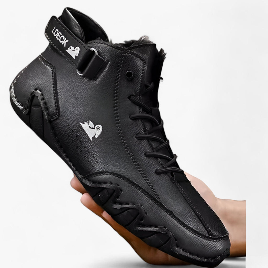 Lederstiefeletten - Luxus-Winter Schutz und Wärme