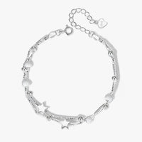 Sterling Silber Armband - Glamouröser Schmuck für besondere Anlässe