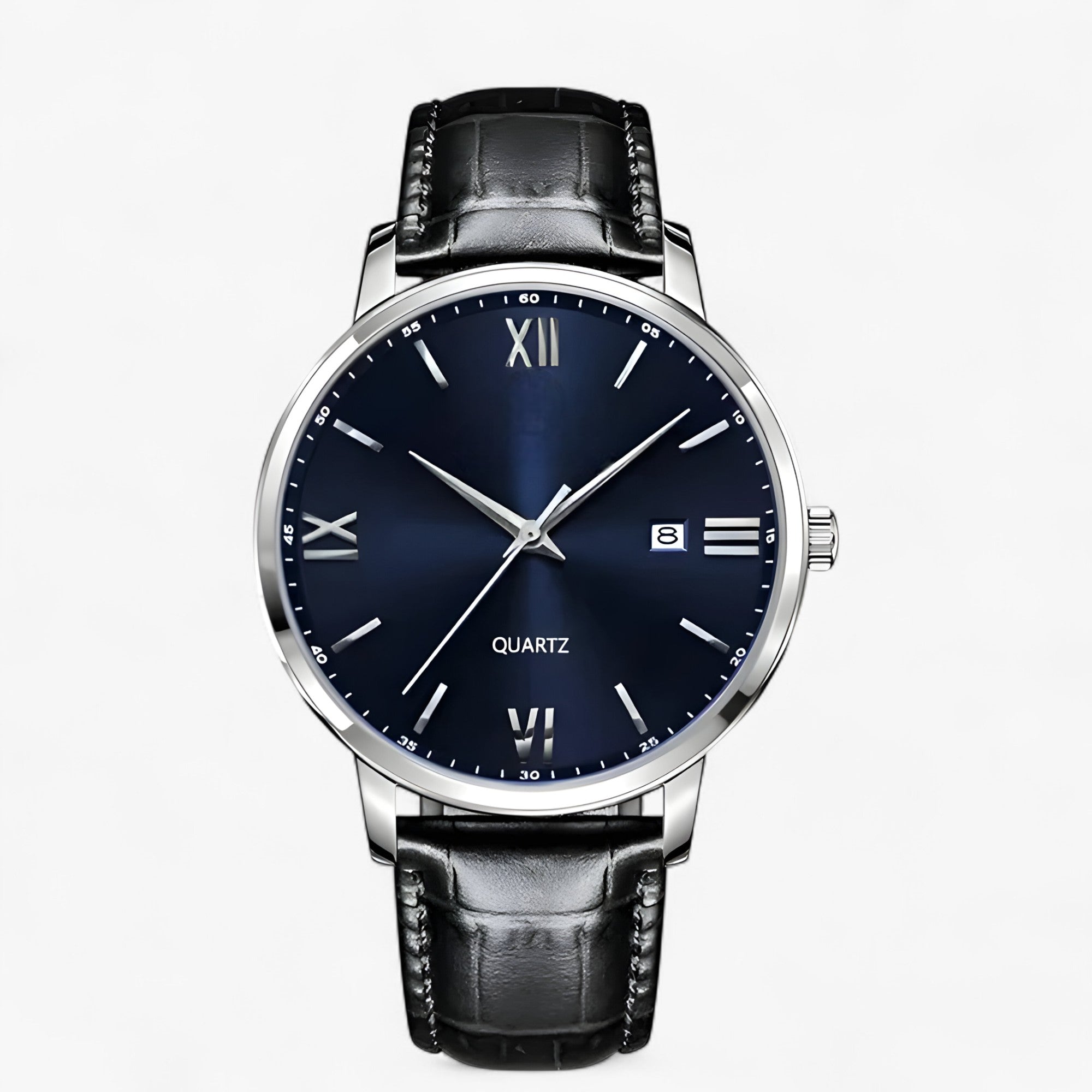 Morgan | Herren Luxus Quartz Uhr – Stilvolles Lederarmband Uhr für Anspruchsvolle Männer