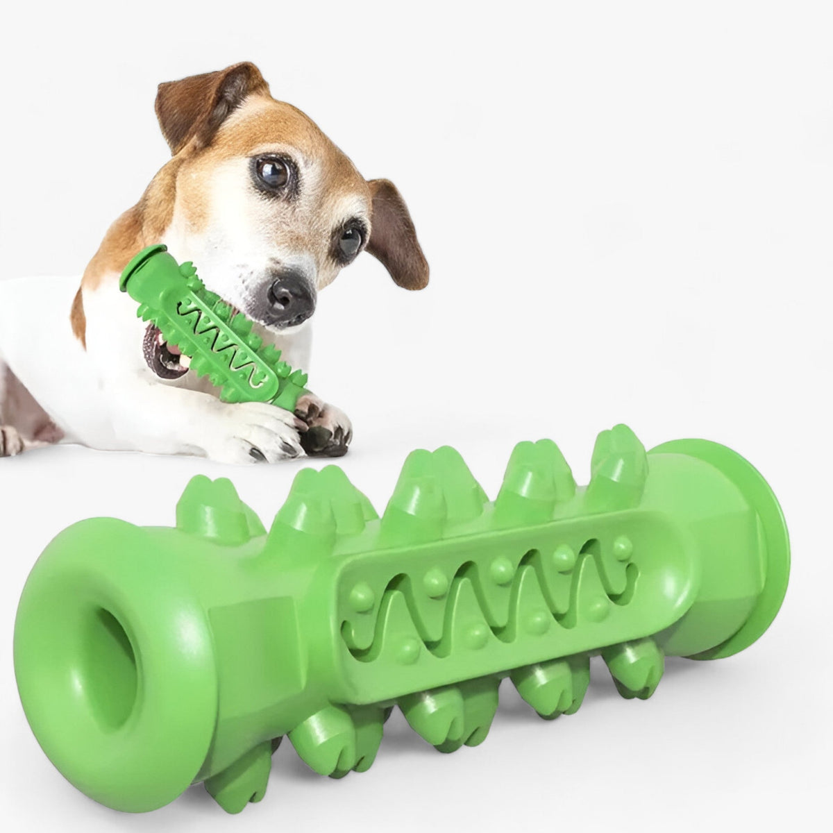 Kauspielzeug aus Gummi - Reinigt die Zähne und unterhält Hunde