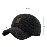 SnapHat™ - Strick Winter Baseballcap
