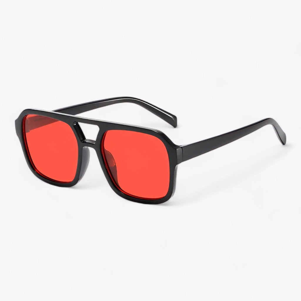 Iconic | Vintage Quadratische Sonnenbrille - Stilvoller Augenschutz für Alle Gelegenheiten