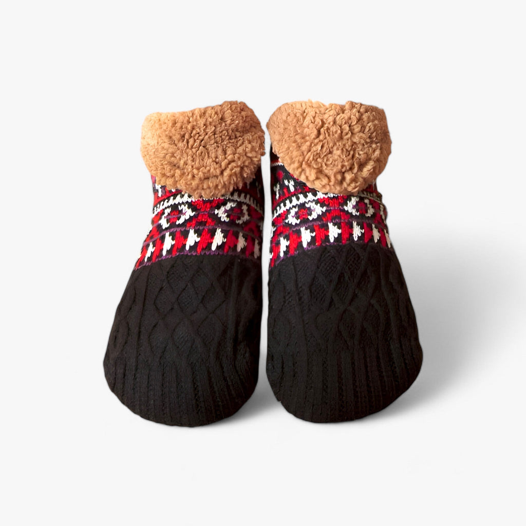 Flauschige Thermosocken - Gemütliche Wärme und rutschfest