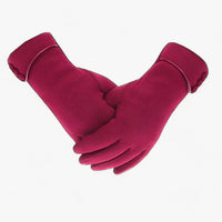 WarmComfort | Herbst Winter Fleece Futter Handschuhe - Gemütlich & Touchscreen Vorbereitet