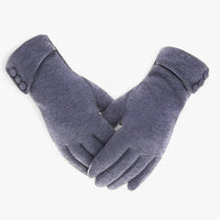 WarmComfort | Herbst Winter Fleece Futter Handschuhe - Gemütlich & Touchscreen Vorbereitet