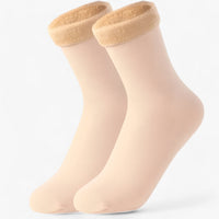 Socken aus samtiger Wolle - Ultimative Winterwärme