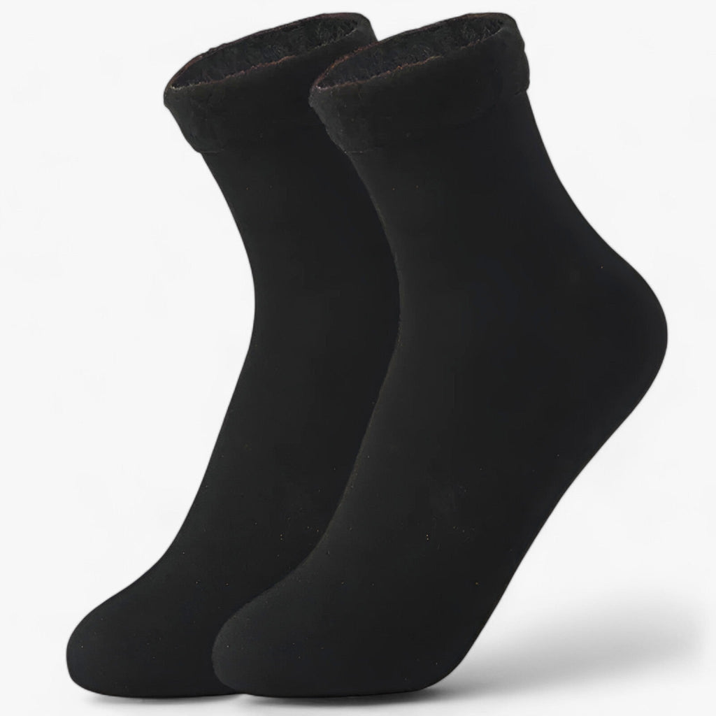 Socken aus samtiger Wolle - Ultimative Winterwärme