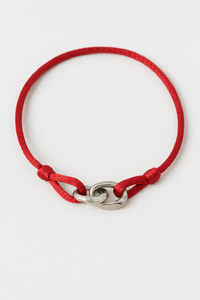 Lowen | Kordelarmband mit Bicolor-Glied