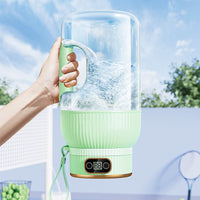 Juice2Go | Duo Multifunktionale tragbare Saftpresse mit Digitalanzeige