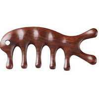 ZenTouch™ - Holz-Massagekamm