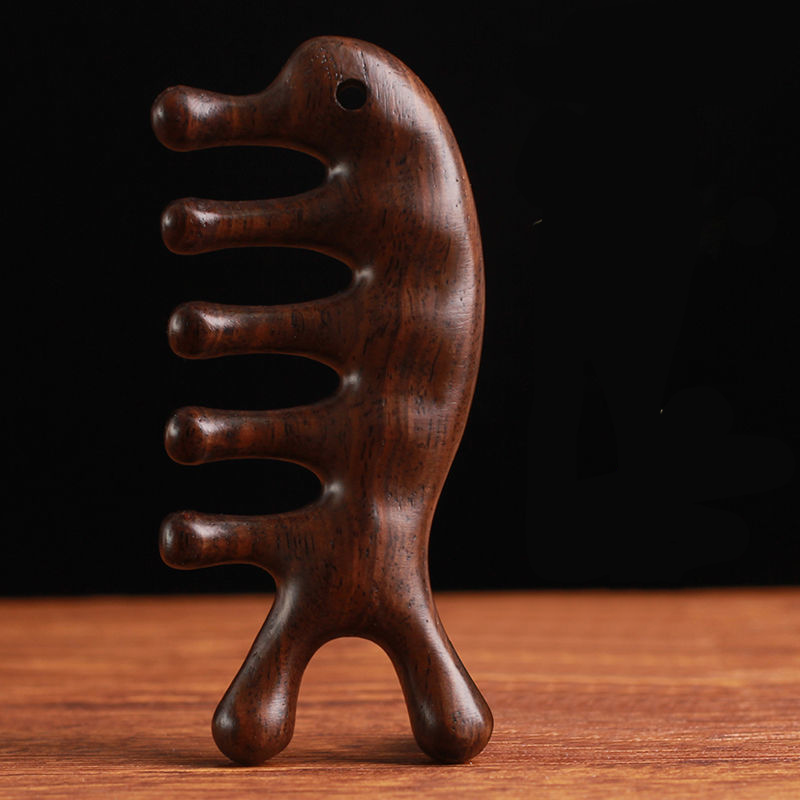 ZenTouch™ - Holz-Massagekamm