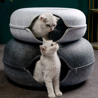 SnuggleTunnel™ | 2 in 1 Katzentunnelbett