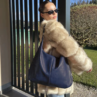 Kaia Vegane Leder Hobo Tasche